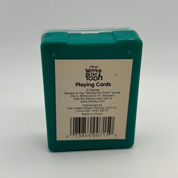 Disney Winnie the Pooh and Friends Miniature Playing Cards with Plastic Case New - Picture 3 of 8